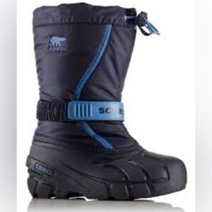 Sorel Flurry Snow Boots - Kids - Blue- Toddler Size 8